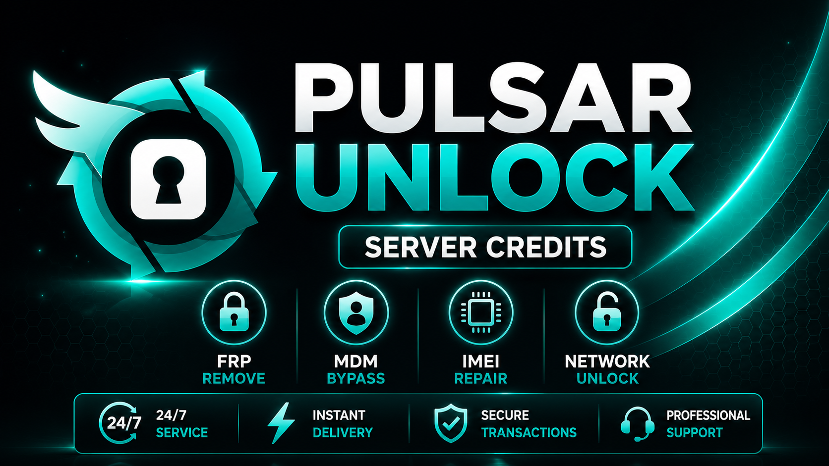 Pulsarunlock credits (EXISTING USERS - AUTO API)