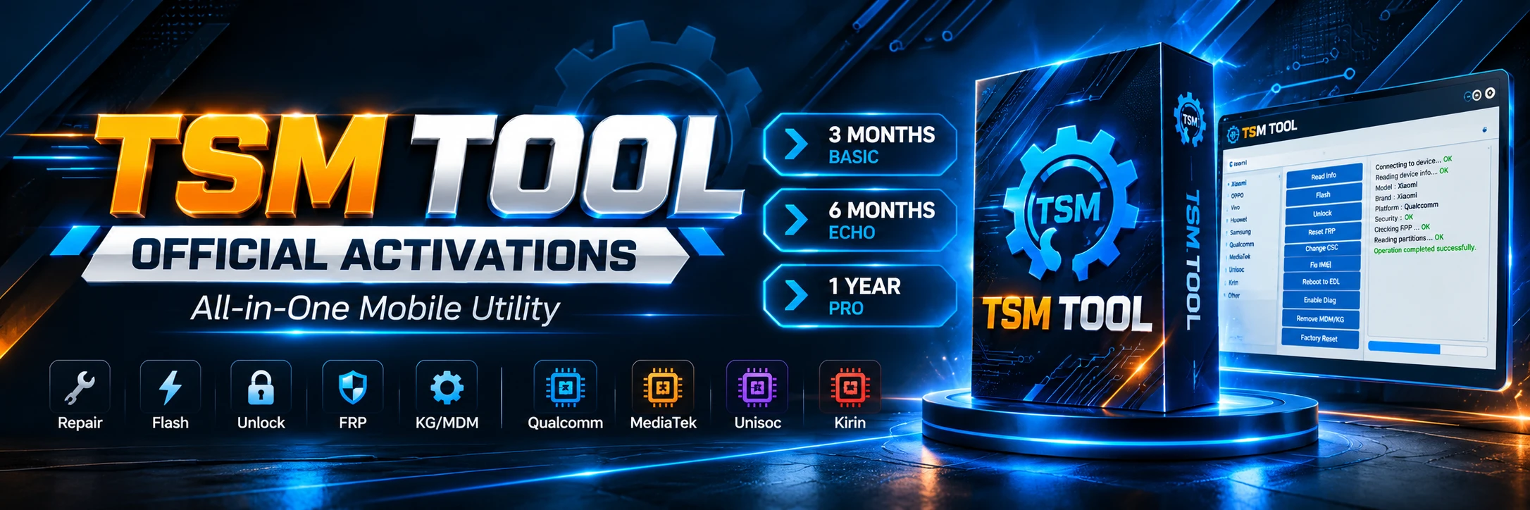 Promotional service banner