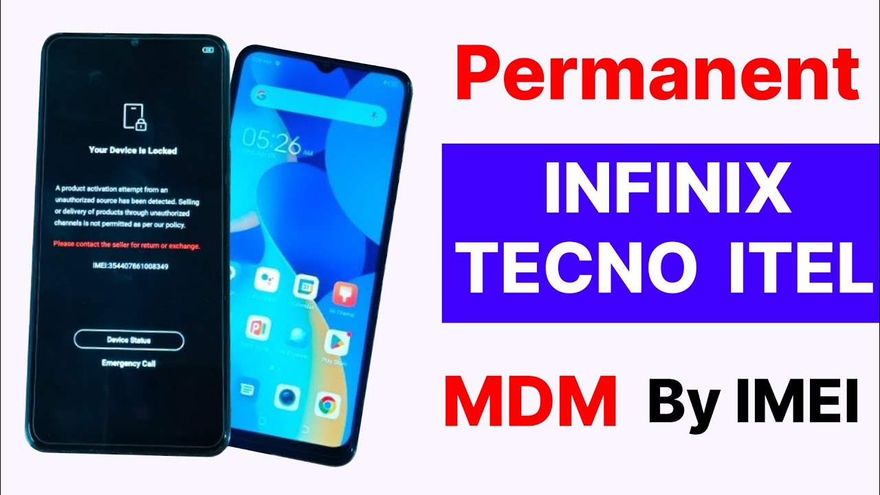 Tecno iTel Infinix MDM Bypass Permanent Unlock