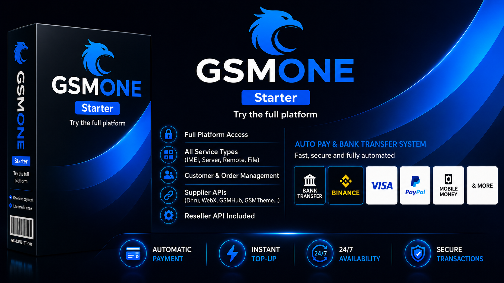 Starter  License Server Account (1 Yeah)